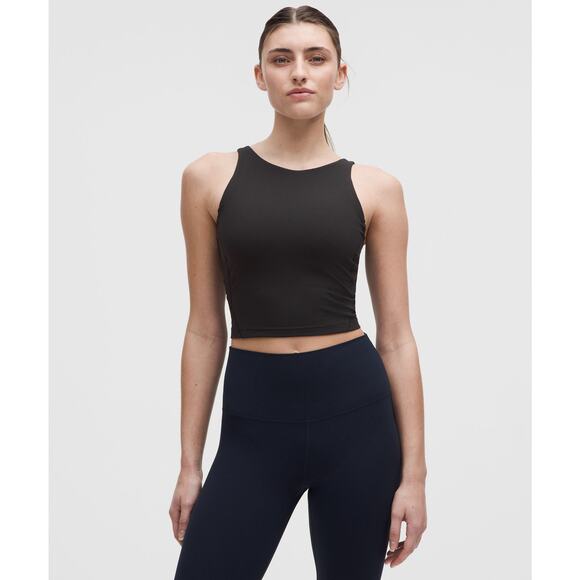 Lululemon Align High-Neck Tank Top Black - 16 - Picture 1 of 5